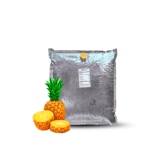 11 Lb Pineapple Aseptic Fruit Purée Bag - Aseptic Fruit Purees | West Coast US