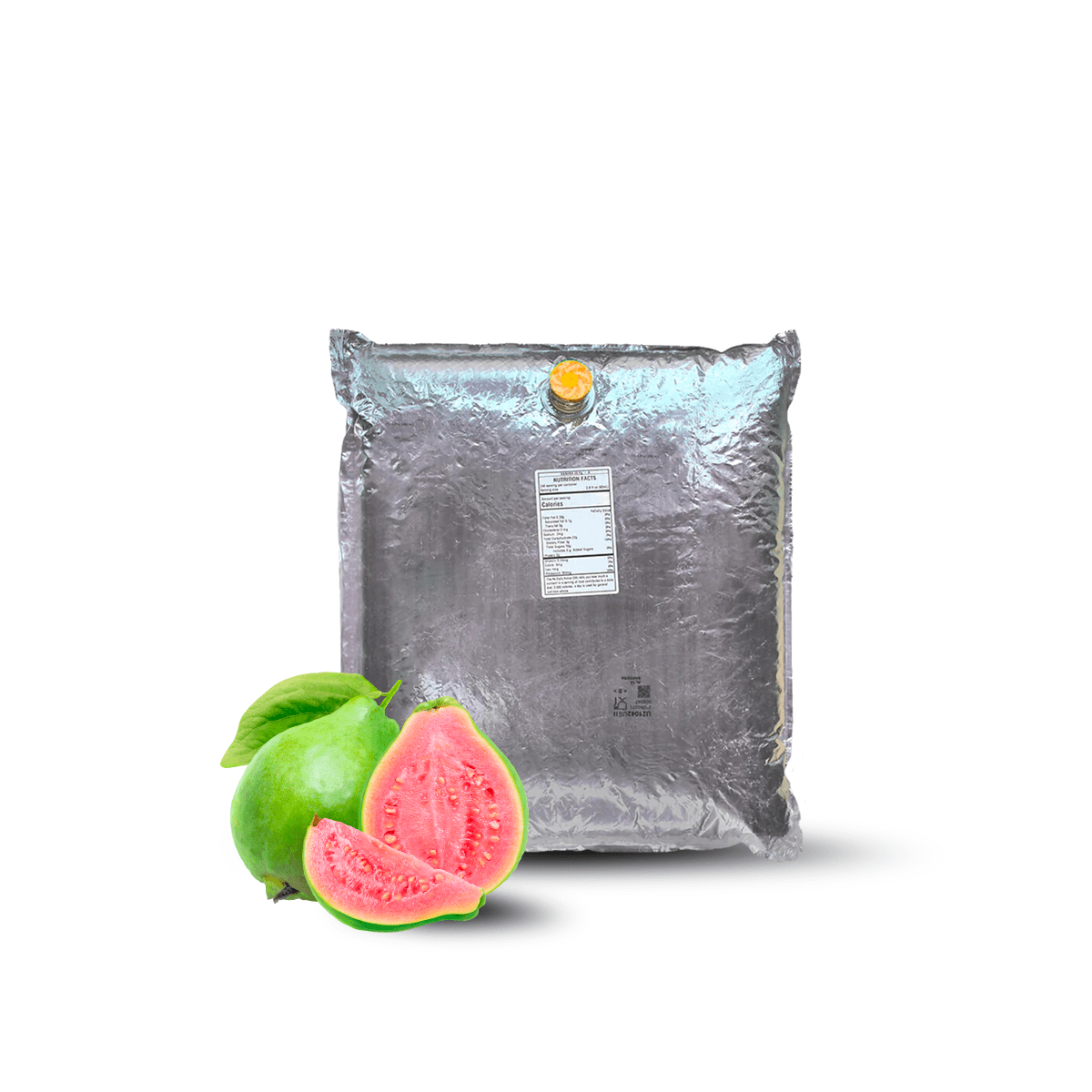 11 Lb Pink Guava Aseptic Fruit Purée Bag - Aseptic Fruit Purees | West Coast US