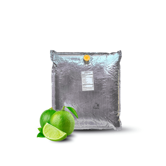 11 Lb Lime Aseptic Fruit Purée Bag - Aseptic Fruit Purees | West Coast US