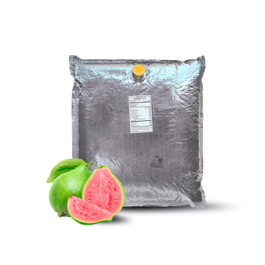 40 Lb Pink Guava Aseptic Fruit Purée Bag - Aseptic Fruit Purees | West Coast US