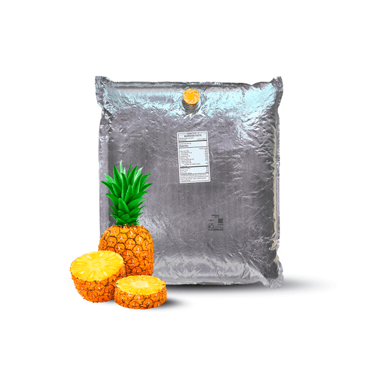 44 Lb Pineapple Aseptic Fruit Purée Bag - Aseptic Fruit Purees | West Coast US