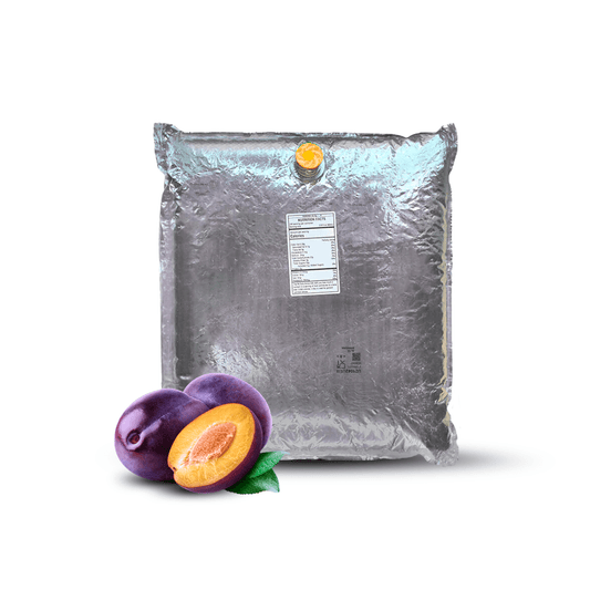 44 Lb Plum Aseptic Fruit Purée Bag (Prunus Domestica Variety) - Aseptic Fruit Purees | West Coast US