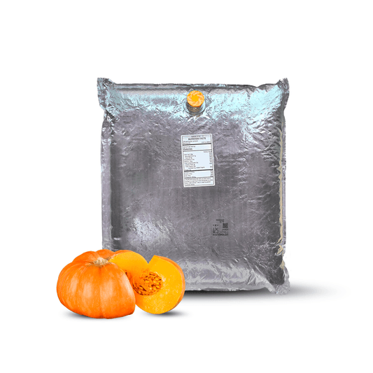 44 Lb Pumpkin Aseptic Fruit Purée Bag - Aseptic Fruit Purees | West Coast US