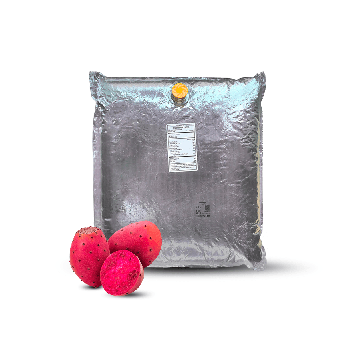 44 Lb Red Prickly Pear Aseptic Fruit Purée Bag - Aseptic Fruit Purees | West Coast US