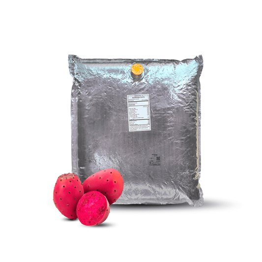 44 Lb Red Prickly Pear Aseptic Fruit Purée Bag - Aseptic Fruit Purees | West Coast US