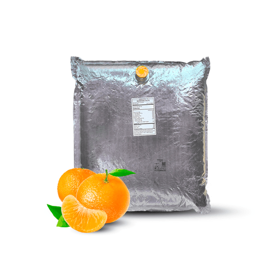 44 Lb Tangerine Aseptic Fruit Purée Bag - Aseptic Fruit Purees | West Coast US
