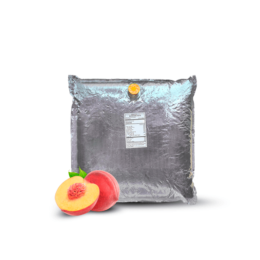 4.4 Lb Peach Aseptic Fruit Purée Bag - Aseptic Fruit Purees | West Coast US