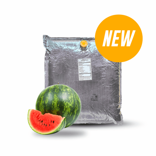44 Lb Watermelon Aseptic Fruit Purée Bag - Aseptic Fruit Purees | West Coast US