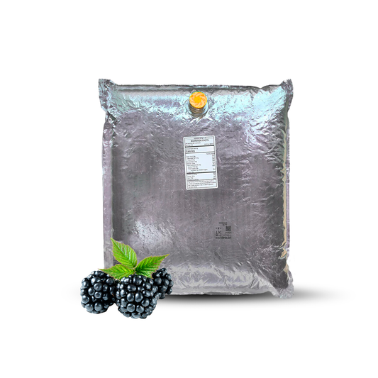 44 Lb Blackberry Aseptic Fruit Purée Bag (Andean Variety)