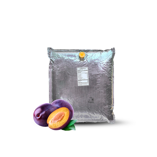 11 Lb Plum Aseptic Fruit Purée Bag (Prunus Domestica Variety)