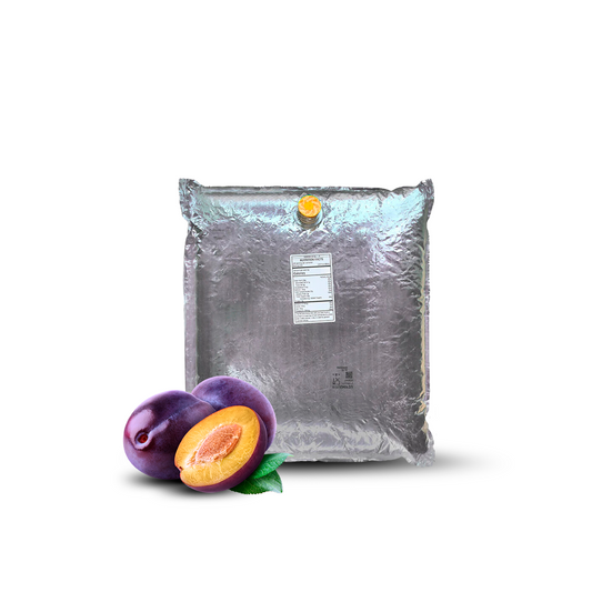 11 Lb Plum Aseptic Fruit Purée Bag (Prunus Domestica Variety)