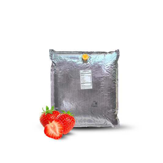 11 Lb Strawberry Aseptic Fruit Purée Bag