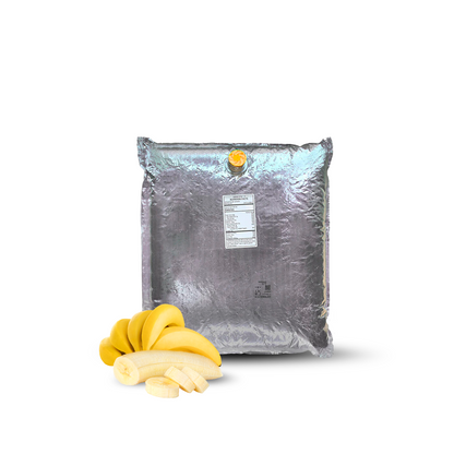 11 Lb Banana Aseptic Fruit Purée Bag