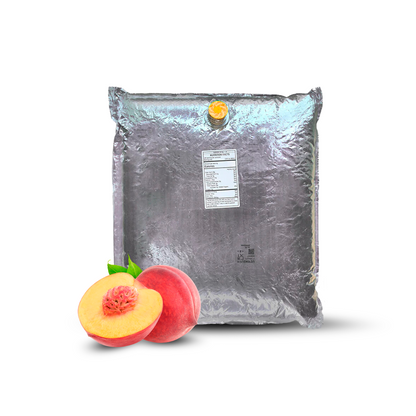 44 Lb Peach Aseptic Fruit Purée Bag