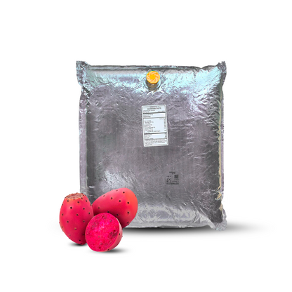 44 Lb Red Prickly Pear Aseptic Fruit Purée Bag