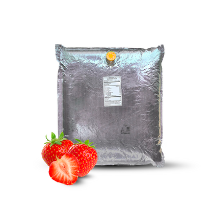 44 Lb Strawberry Aseptic Fruit Purée Bag *Out of Stock, ETA Pending