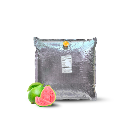 4.4 Lb Pink Guava Aseptic Fruit Purée Bag