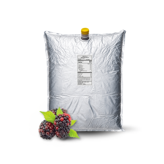 44 Lb Blackberry Aseptic Fruit Purée Bag (Andean Variety)