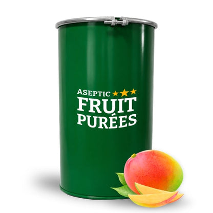 485 Lbs Mango Aseptic Fruit Purée Drum