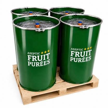 485 Lbs Mango Aseptic Fruit Purée Drum