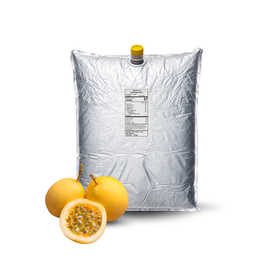44 Lb Passion Fruit Aseptic Fruit Purée Bag