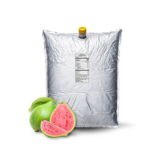 40 Lb Pink Guava Aseptic Fruit Purée Bag