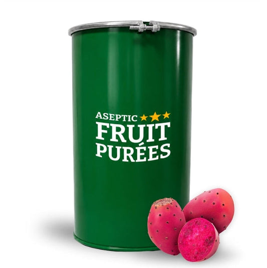 507 Lbs Red Prickly Pear Aseptic Fruit Puree Drum *SET OF 2* LEAD TIME 2 WEEKS