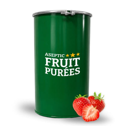 440 Lbs Strawberry Fruit Aseptic Fruit Puree Drum