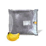 Banana Aseptic Fruit Purée Bag - Fresh non-GMO bananas in a no sugar added puree, ideal for breweries and fruit purée industry applications.