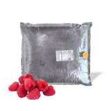 11 Lb Raspberry Aseptic Fruit Purée Bag