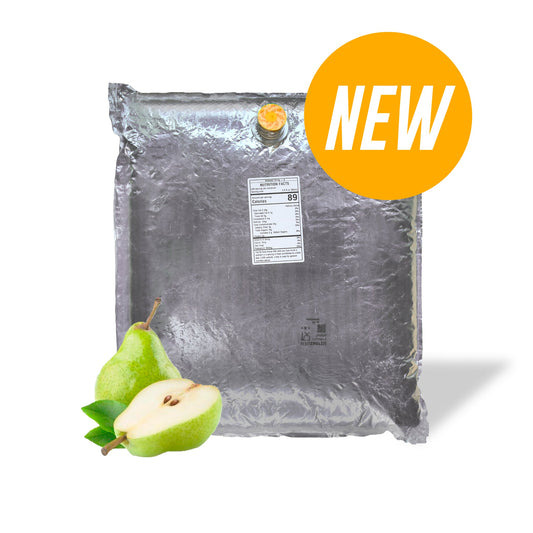 44 Lb Pear Aseptic Fruit Purée Bag - Aseptic Fruit Purees | West Coast US